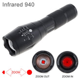 LED Tactical IR Flashlight 1000 Lumen Zoomable Focus 940nm 850nm Torch-TI00789-Veeddydropshipping